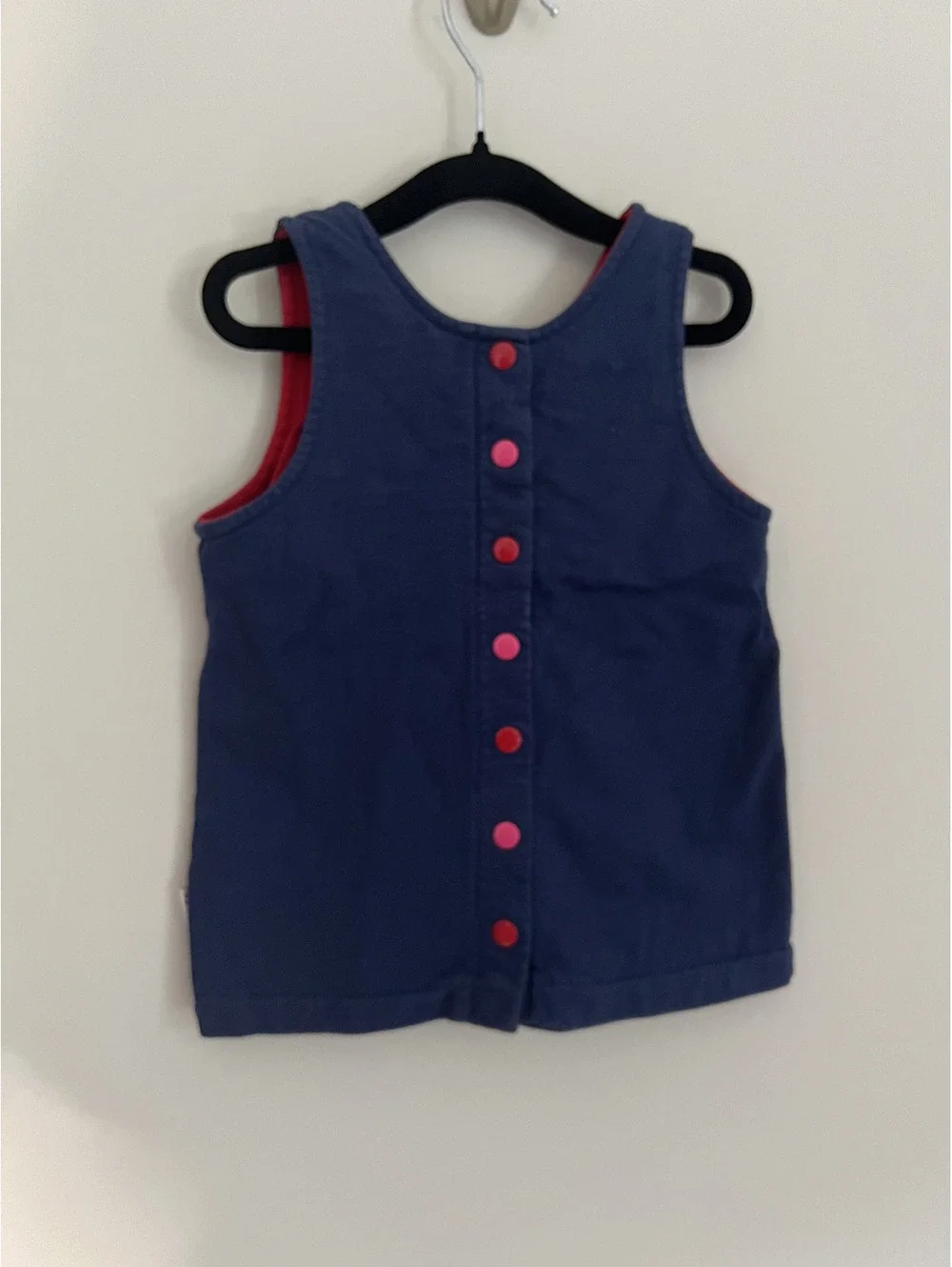 Vintage Rainbow Tag Gymboree Blue Floral Detail Dress